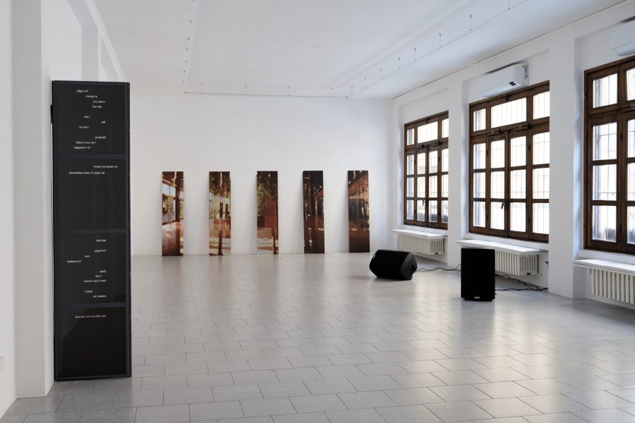 Mara Palena, Things that happen inside and outside of me, veduta della mostra. Ph. Celine Alma. Courtesy Fondazione Galleria Milano