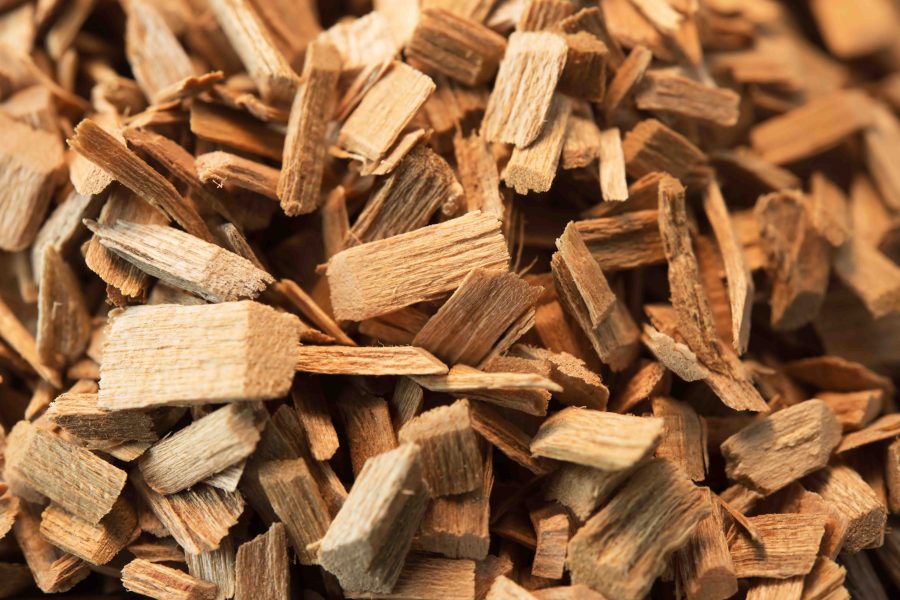 Wood chips for smoking or recycle.