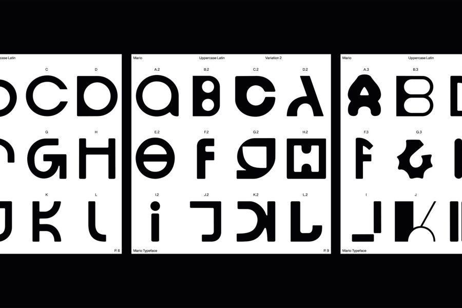 MARIO_typeface