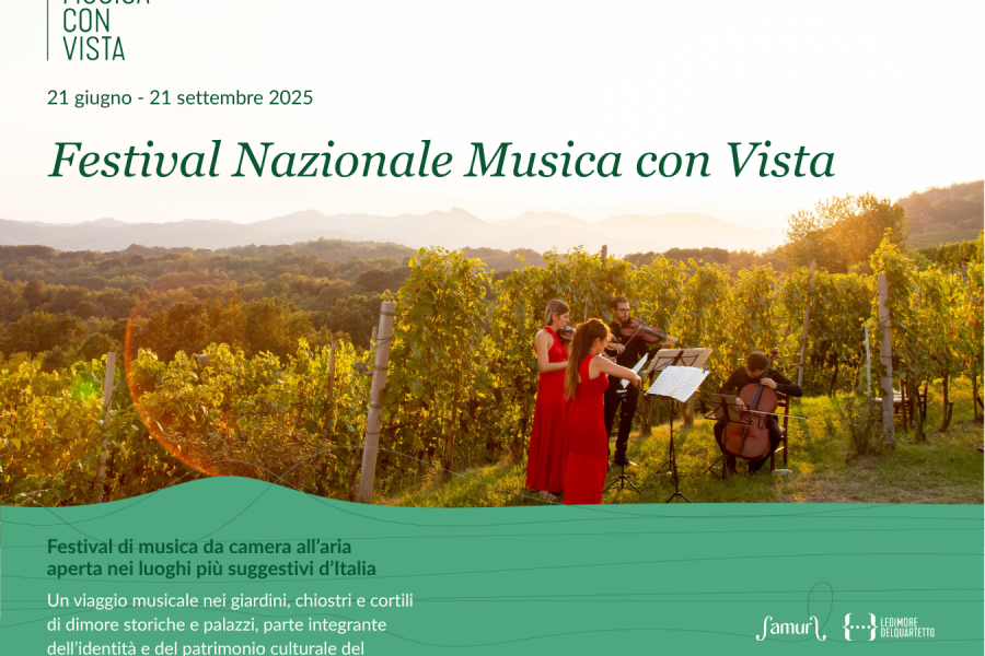 Musica con Vista 2025 Grafica generale Landscape