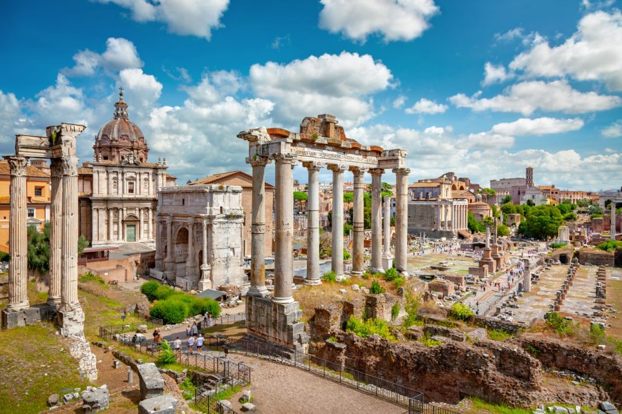 Roman Forum in Rome, Italy