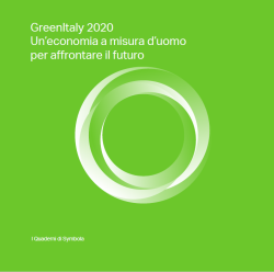 copertina GreenItaly2020