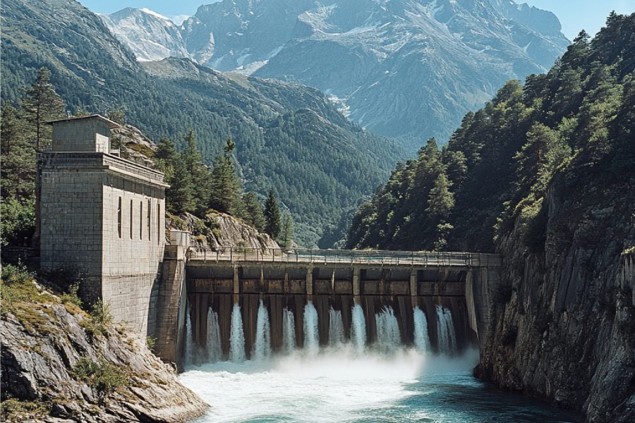 hydroelectric-power-installations-mountainous-regions