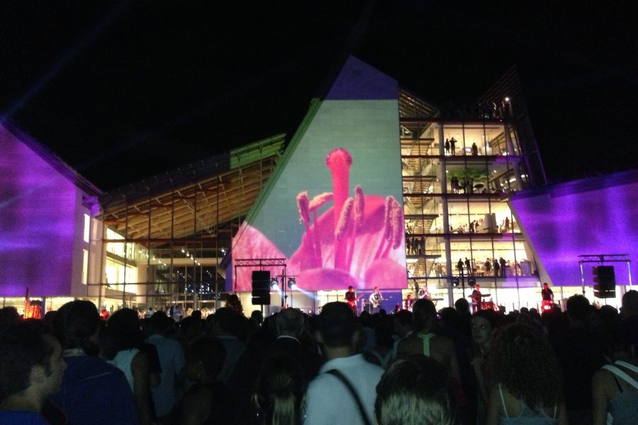 Inaugurazione del MUSE, Videomapping, Trento, 28 luglio 2013